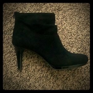 Bandolino Faux Suede Ankle Boots